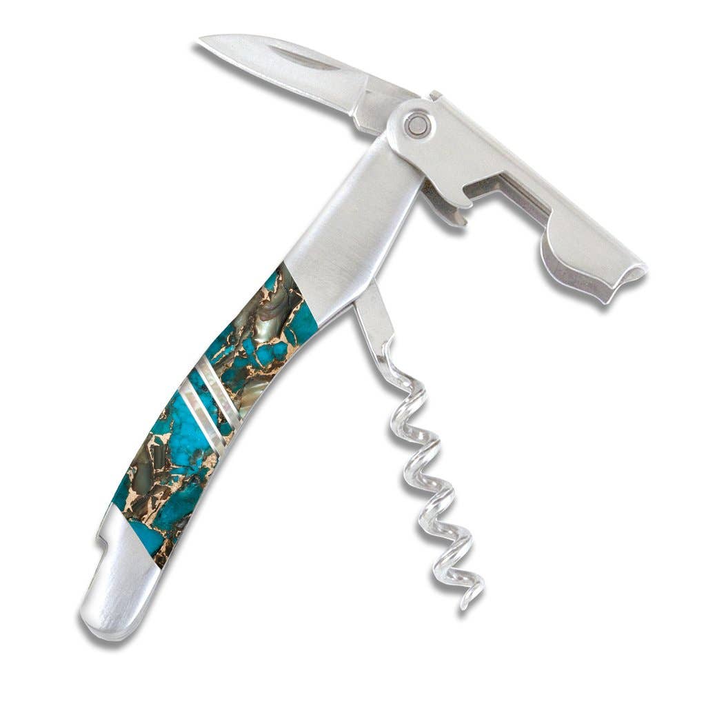 Gemstone Exotics Waiter's Knife - Single. Winekey