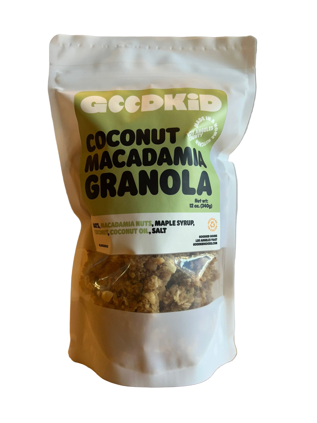 Goodkid Coconut Macadamia Granola