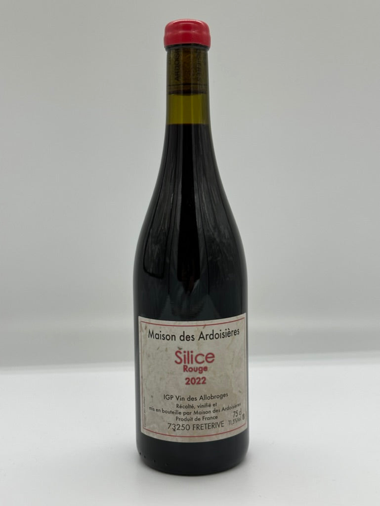 Vin des Aliobroges Rouge Cuvée Silice Domaine des Ardoisieres 2022