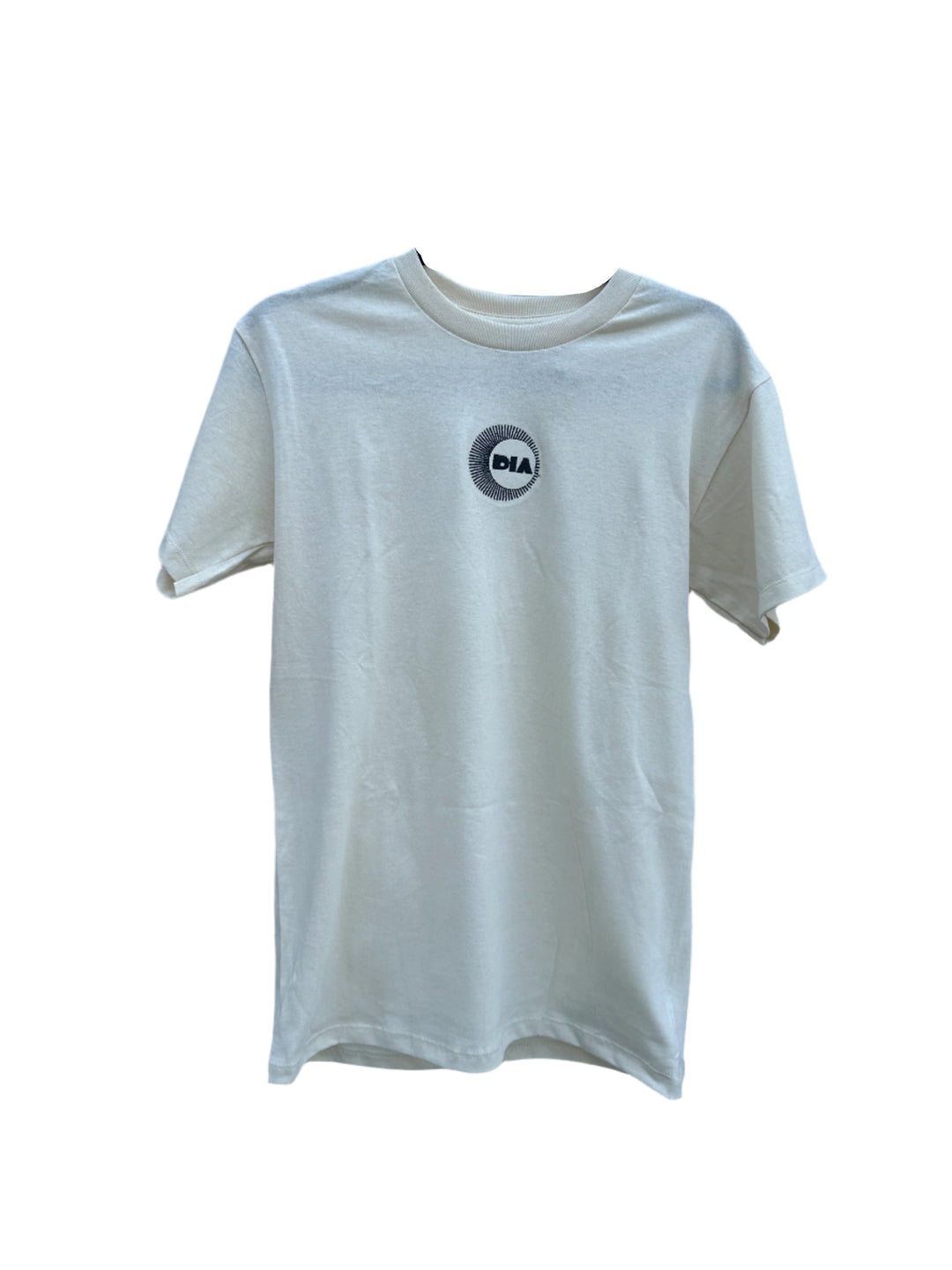 T-Shirt - Embroidered Dia Logo (Off-White)