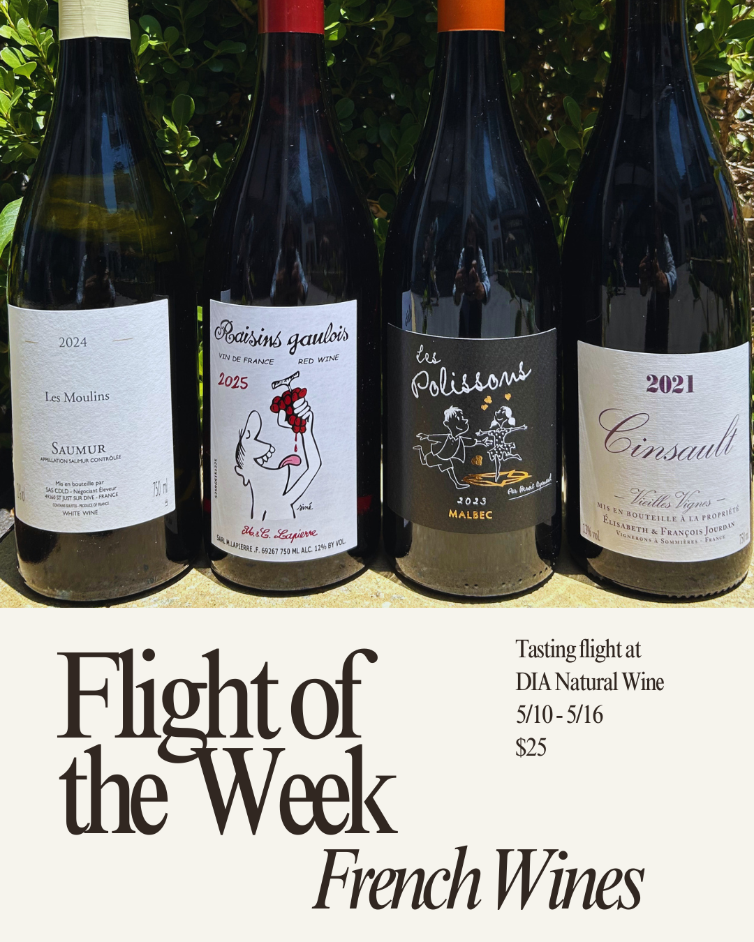 Tasting Flight: 5/10/26 - 5/16/26