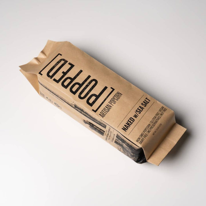 Naked w/ Sea Salt Artisan Popcorn