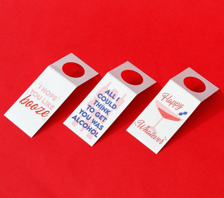 Letterpress Bottle Tags (3-pack)