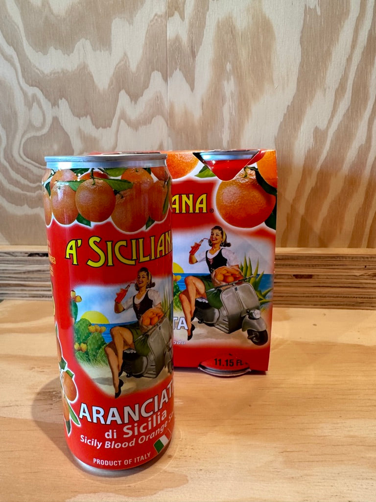 A Siciliana Sicilian Soda Blood Orange