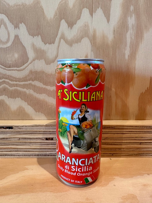 A Siciliana Sicilian Soda Blood Orange- Singles