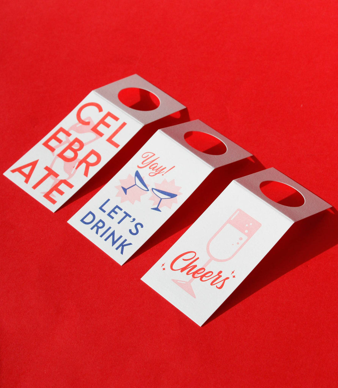 Letterpress Bottle Tags (3-pack)
