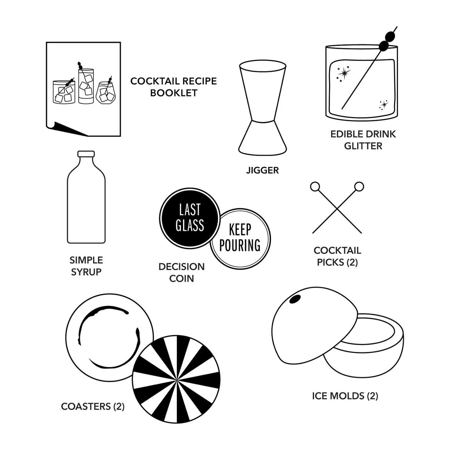 Drinks Well With Others - Cocktail Kit