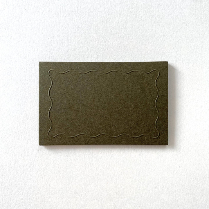 Squiggle Place Cards No. 01 Set of 12