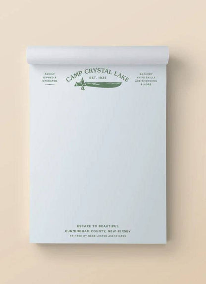 The Horror Set: Fictional Hotel Notepads