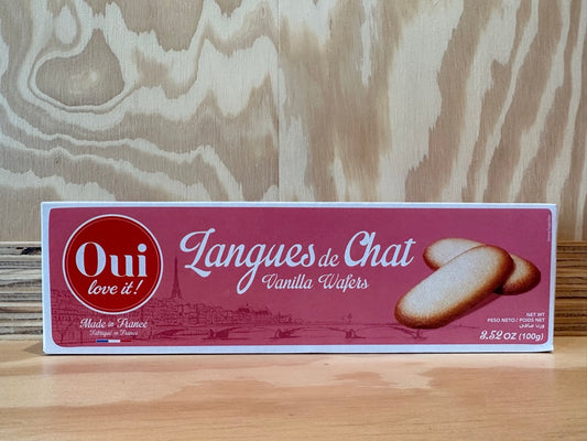 Oui Langues de Chat Vanilla Wafers