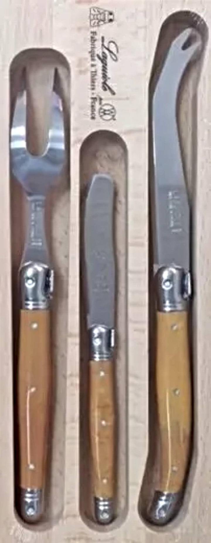 Laguiole French Stainless Steel Cheese Set-3Piece