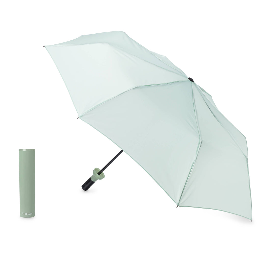 Sage Wine Bottle Umbrella