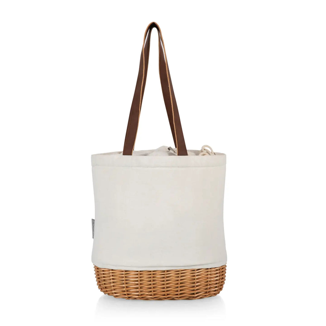 Canvas Picnic Basket Tote