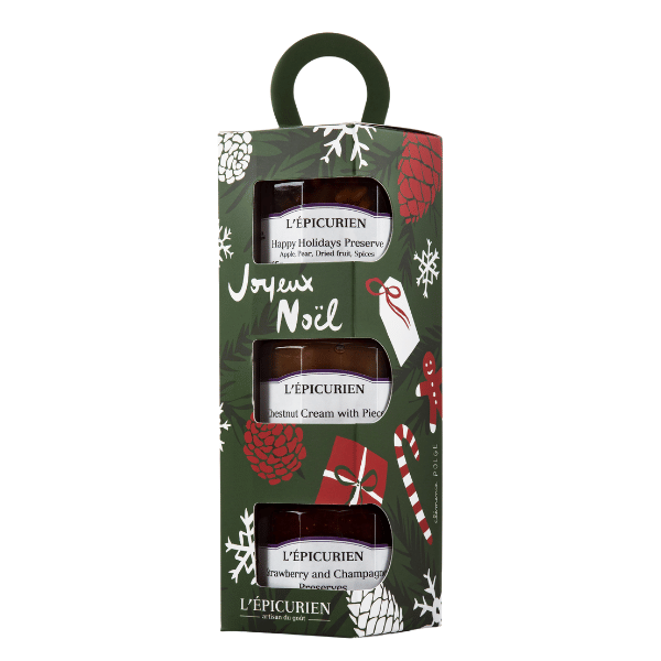 L'Epicurien Holiday Set - 3x4.4oz