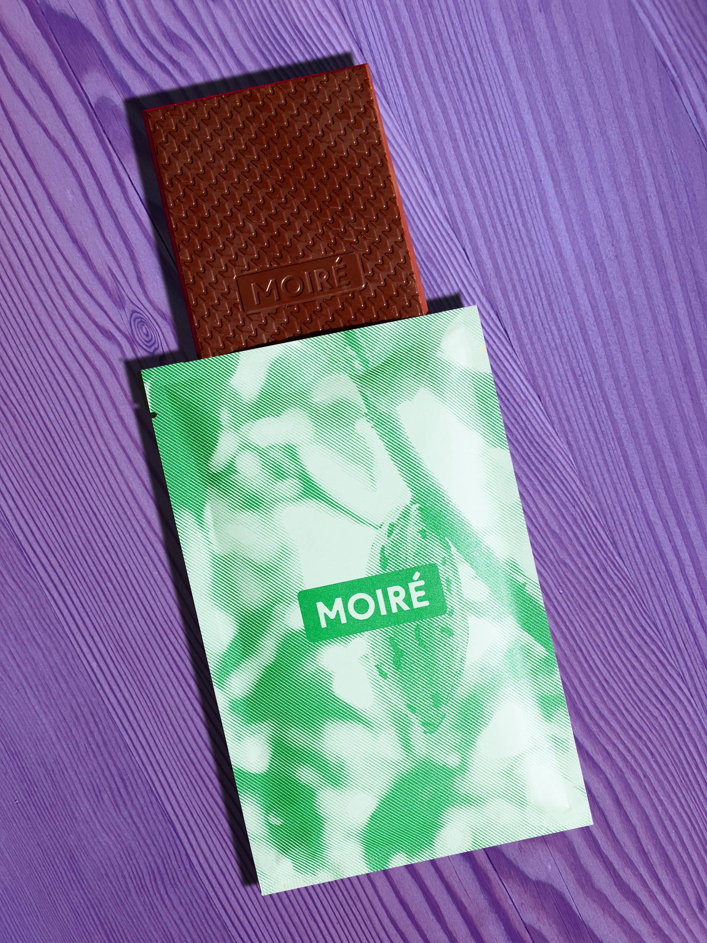 Moiré Cacao Verapaz, Guatemala   74% Dark Chocolate