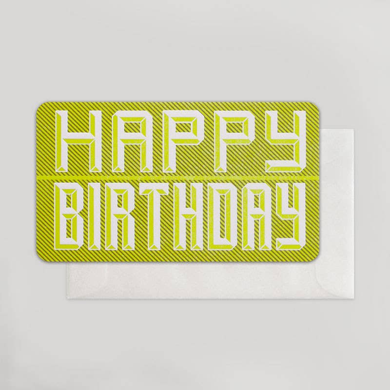 Birthday Dimensional Type Enclosure