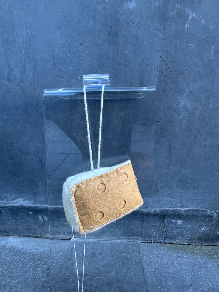 Cheese Wedge Ornament