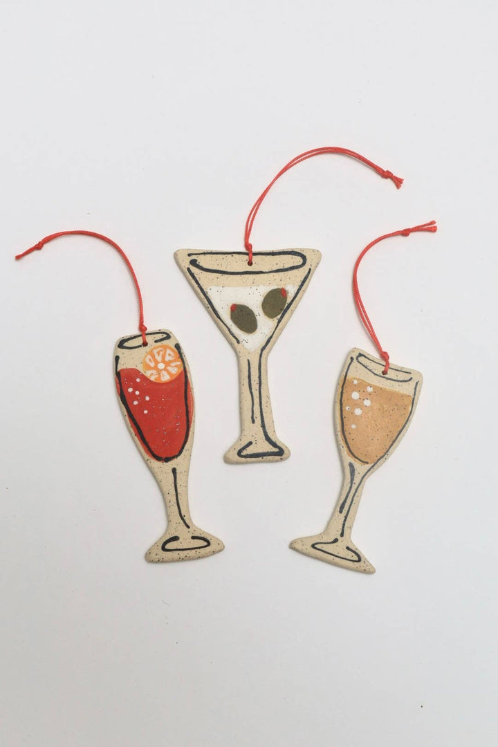 Glass of champagne Ornament  