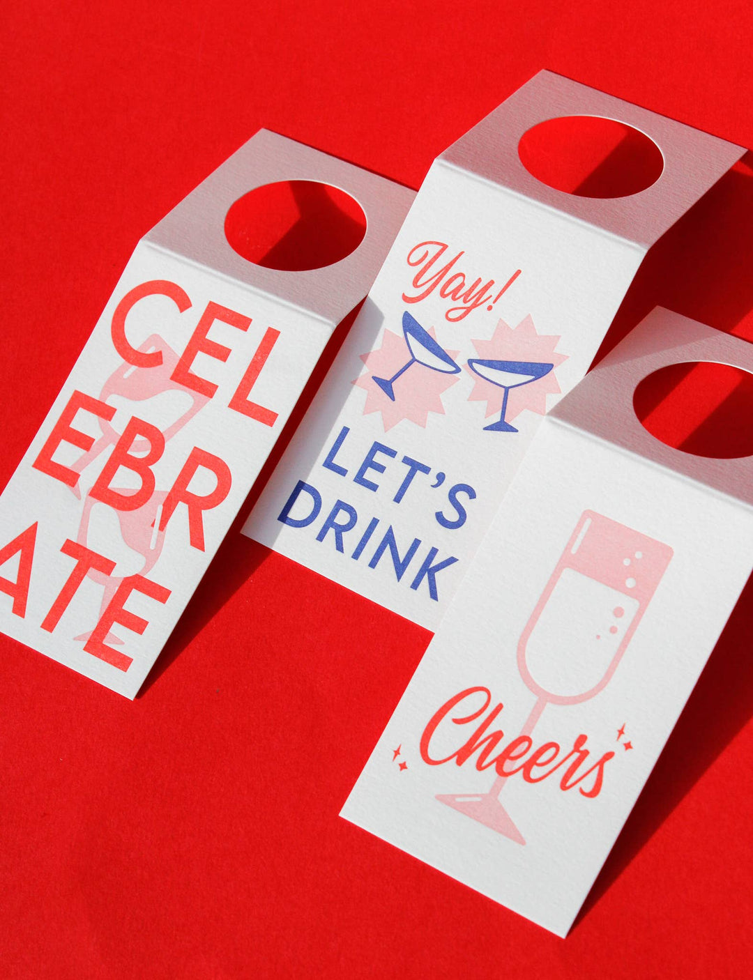 Letterpress Bottle Tags (3-pack)
