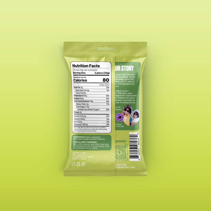 Pistachio & Raw Cacao