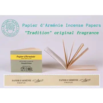 Papier D'Armenie Incense Paper