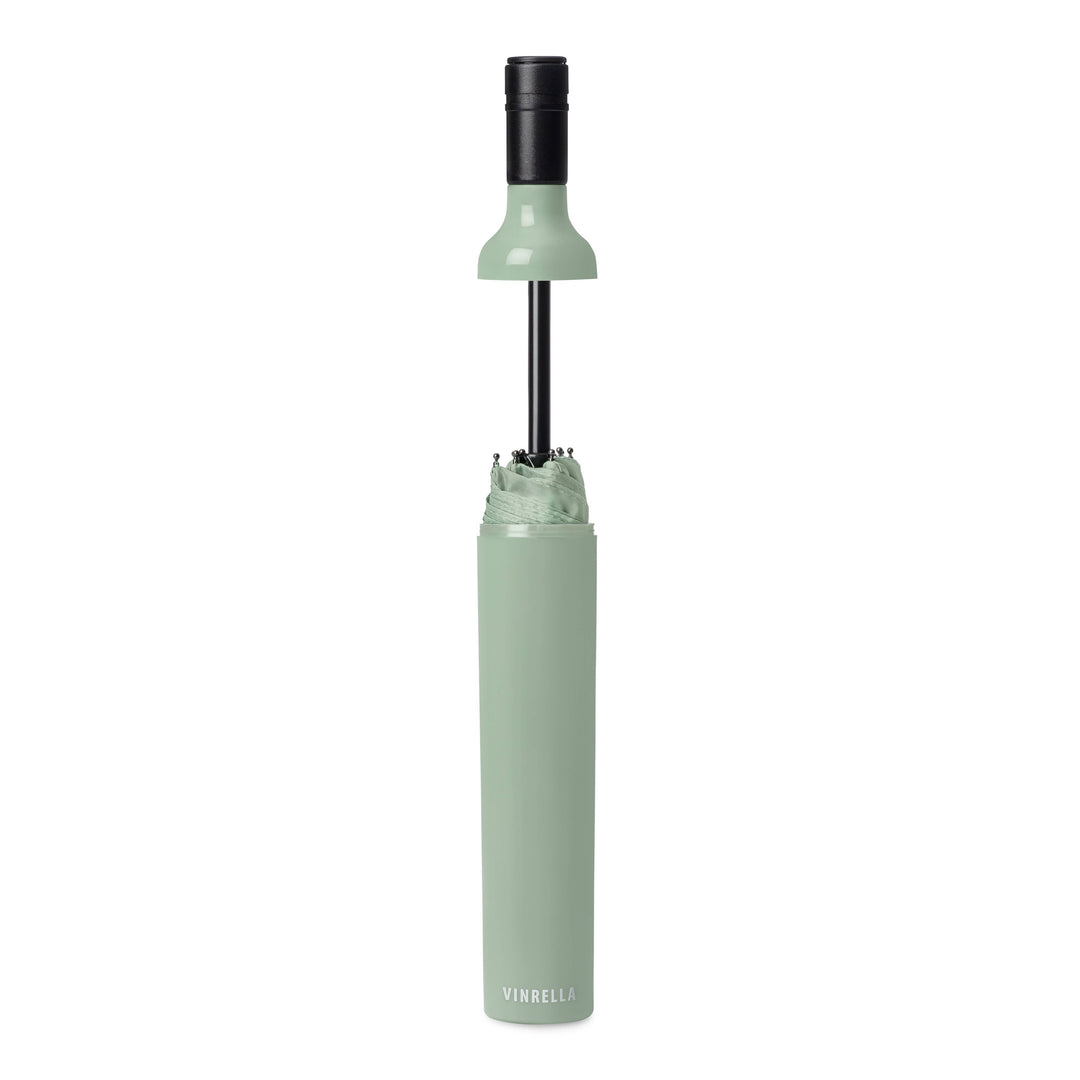 Sage Wine Bottle Umbrella