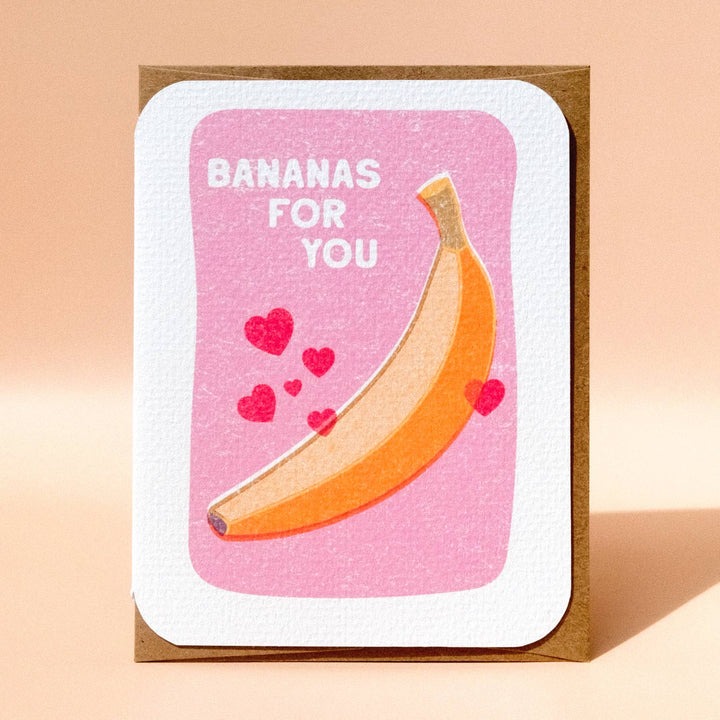 Bananas For You Card