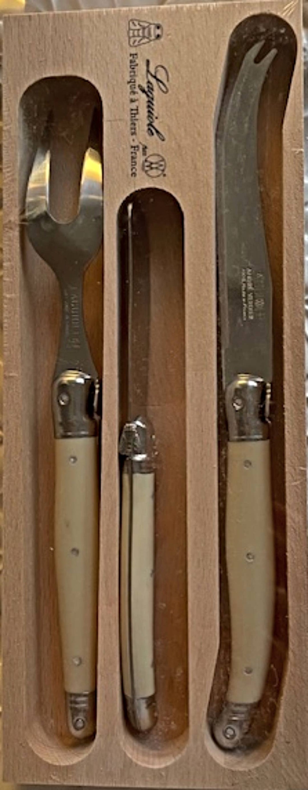 Laguiole French Stainless Steel Cheese Set-3Piece