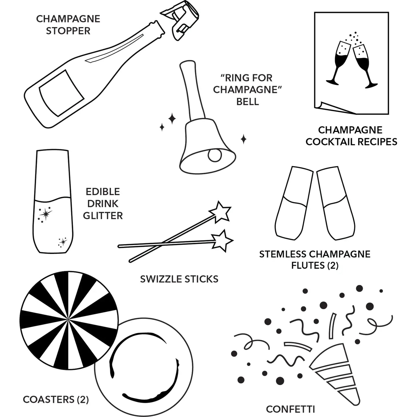 This Calls for Bubbly - Champagne Kit