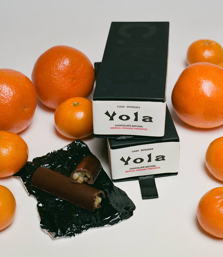 Mezcal Blood Orange Truffles