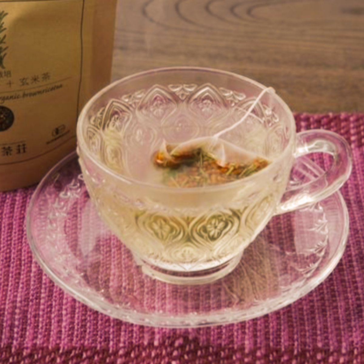 Organic Rosemary & Brown Rice (Genmaicha) Tea