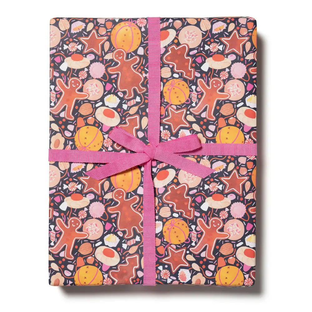 Holiday Treats holiday wrapping paper rolls
