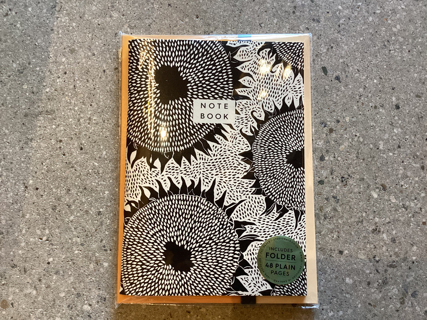 Sunflower Notebook + Folder